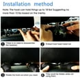 thumbnail image 4 of 4 Pack Universal Auto Vehicle Back Seat Headrest Hanger Holder Hook, 4 of 4