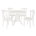 thumbnail image 1 of Dorel Living Aubrey Ensemble de Salle à Manger 5 Pcs en Blanc, 1 of 6