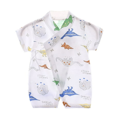 

adviicd Bodysuits Baby Boy Baby Girls Boys Cotton Summer Cartoon Short Sleeve Baby Boy Pants Fleece