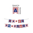 Red and White Party Decorations, 4Th of July Bunting, Star Patterns ...