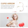 thumbnail image 3 of 1 set Cupido Arrow Bow Valentine Cupido Cupido Cupido Cupido Cosplay Supplio de fiesta, 3 of 6