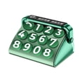 thumbnail image 2 of koolsoo Car Parking Number Plate,Parking Phone Number Plate,Vehicle Creative Notification Phone Number Card,Parking Phone Number Card Green, 2 of 9