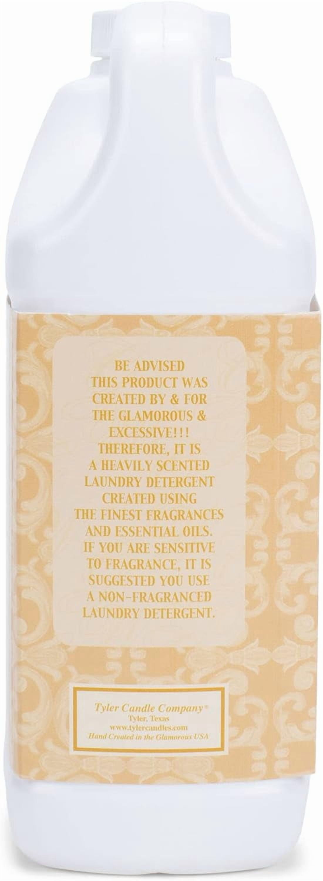Tyler Candle French Market Glamorous Wash Liquid Laundry Detergent, 12 Loads 32 fl oz