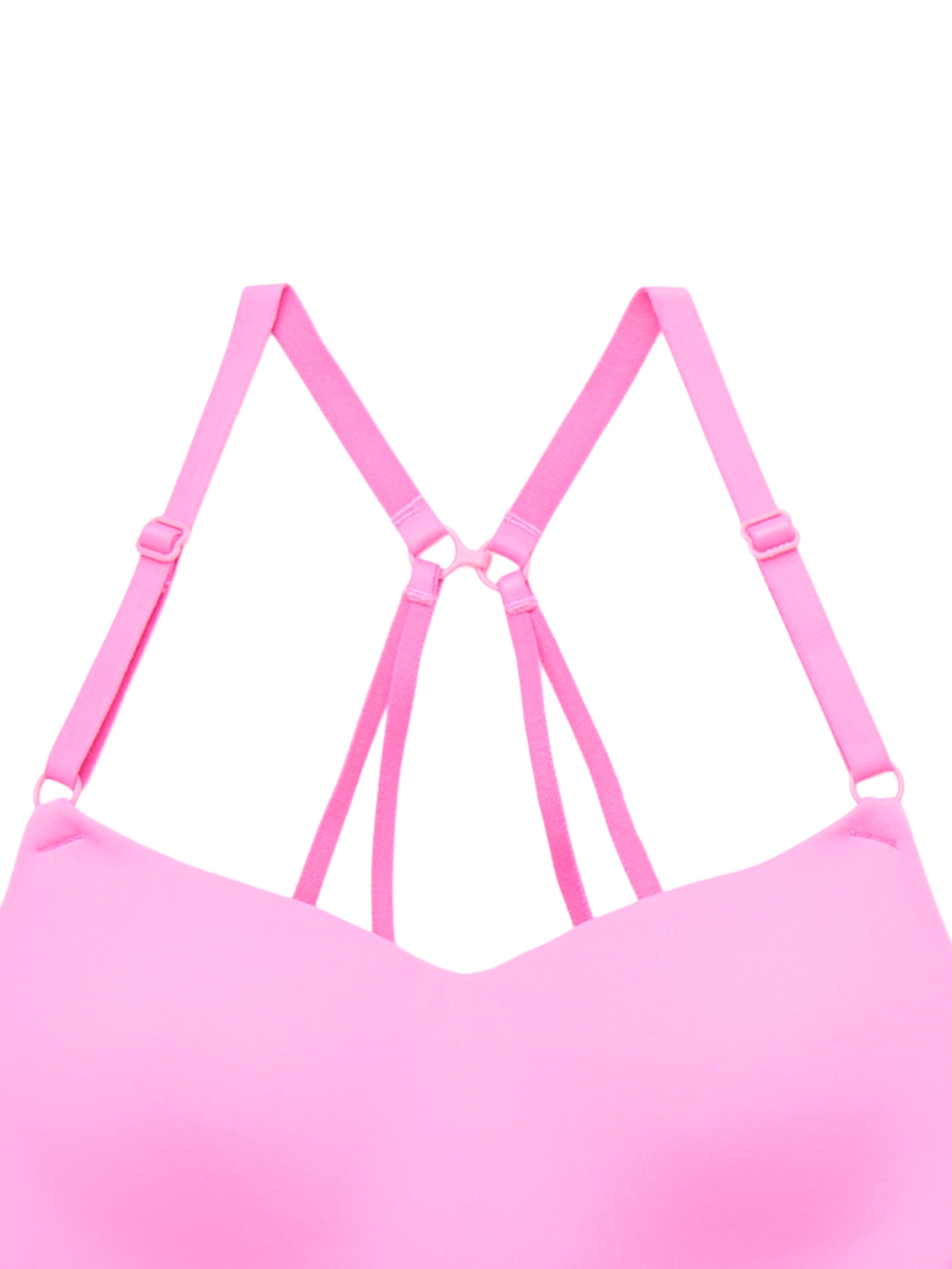 Wonder Nation Girls Soft & Smooth Padded Scoop Bralette, 2-Pack, Sizes XS-XXL