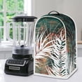 thumbnail image 5 of HELLHERO Tropical Leaf Print Machine Washable 15.94"H x 9.45"L x 7.28"W Kitchen Accessories Multifunctional Polyester Dust Cover, 5 of 6