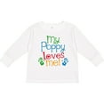 thumbnail image 3 of Inktastic My Poppy Loves Me Boys or Girls Long Sleeve Toddler T-Shirt, 3 of 5