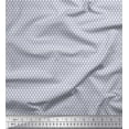 thumbnail image 1 of Soimoi Poly Georgette Fabric Bar Graph Shirting Print Sewing Fabric Yard 42 Inch Wide, 1 of 1