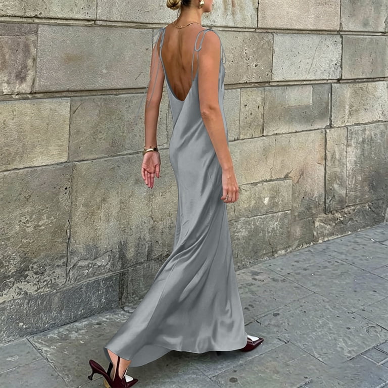 slip dress wedding guest Dani Dress, in Light Pink Luxe Satin, Size: 2XL | Show Me Your Mumu inspiring a feminine silhouette Slip Dress For Wedding Guest