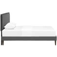 thumbnail image 3 of Modway Camille Fabric Upholstered Twin Platform Bed in Gray, 3 of 3