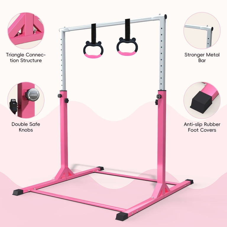 Ainfox Kids Gymnastics Kip Bar, Adjustable, 330 lbs photo 4