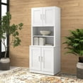 thumbnail image 4 of Hampton Heights 30W Storage Cabinet with Doors in White - Engineered Wood, 4 of 10