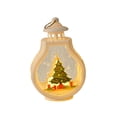 thumbnail image 3 of Farol navideño Decoración navideña Luz nocturna Iluminación navideña creativa Farol Arbol de Navidad, 3 of 9