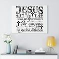 thumbnail image 2 of Scripture Canvas Is The Inspiration Christian Wall Art Print Ready to Hang, 2 of 7