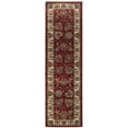 thumbnail image 5 of Style Haven  Annapolis Bordered Traditional Area Rug Red/Cream 4' x 6' Oriental 4' x 6' Indoor Living Room,Bedroom Ivory Rectangle, 5 of 5