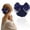 B, variant on Women’s Pro Bow Barrette Clip, Lace Bowknot Bun Cover Net Snood, Hairnet Headpiece Accessories for Long, Thick, Curly, Straight Hair, Elegant Lace Hair Clip, Ideal for Gift & Parties