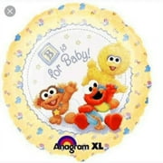 18′ B IS FOR BABY Sesame Street Balloon • Party Supplies Decorations Foil Mylar Balloon