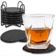 thumbnail image 3 of Posavasos de Piedra, Posavasos de Cristal Redondo de 10 cm con Práctico Soporte, Adecuado para Bebidas, Tazas, Bares, Vasos, 3 of 5