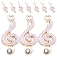 thumbnail image 2 of 10 pcs DIY Music Notes Charms Jewelry Making Musical Notes Charms Metal Music Symbol Charms, 2 of 9