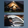 thumbnail image 4 of Linterna de campamento LED portátil recargable de emergencia de emergencia impermeable con imán, 4 of 8