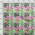 thumbnail image 3 of oneOone Cotton Flex Mint Green Fabric Animal Skin Craft Projects Decor Fabric Printed By The Yard 40 Inch Wide, 3 of 6