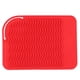thumbnail image 2 of Almohadilla de aislamiento térmico resistente al calor, tapete plegable para rodillo de pelo eléctrico (rojo), 2 of 8