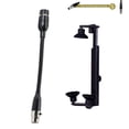 thumbnail image 1 of Mosiee 3 Pin For 4Pin Microphone Violin Clip Universal Mount Guitar Holder For Acoustic Guita Playing Mic Retractable Clip, 1 of 9