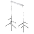 thumbnail image 7 of Z-Lite Forest 12 Light Steel LED Branching Island Pendant in Chrome, 7 of 7
