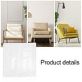 thumbnail image 3 of LOLIPPYY Clear Plastic Sofa Cover Reusable Furniture Protector for Indoor and Outdoor Use, and, 3 of 6