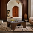thumbnail image 2 of Meridian Furniture Arch Brown Coffee Table, 2 of 6
