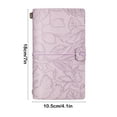 thumbnail image 3 of Libreta pequeña de color liso | Tapa de cuero suave con relieve | Papel grueso con páginas rayadas, cuadriculadas y en blanco | Correa portátil | Diario ligero para viajes, estudio, negocios y, 3 of 6