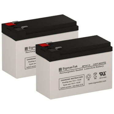 APC Back-UPS NS 1080VA UPS Battery, Replacement 12V 7.5Ah, 2 Pack