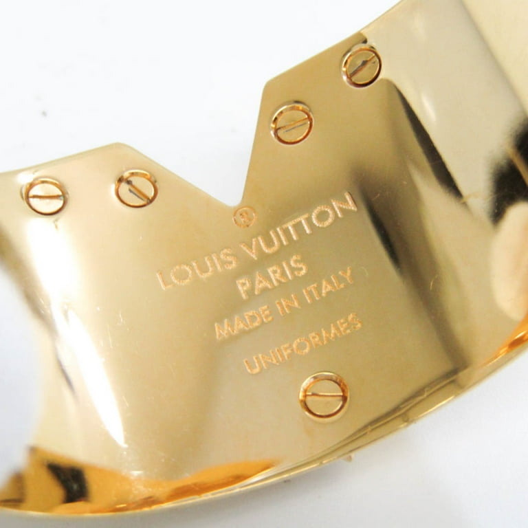 Louis Vuitton Essential V Metal Bangle Gold