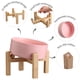 thumbnail image 4 of Addggo Tazón De Cerámica Antideslizante Para Perros De Razas Medianas Y Grandes, Elevado/Elevado, 15 Inclinado, Color Rosa, Inclinado, Bulldog, Cara Grande, Comida Para Mascotas, Plato De Alimentación, 4 of 5