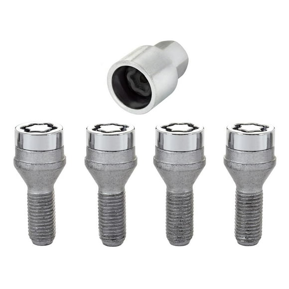 McGard Wheel Access Wheel Lock 27179 Bolt Style; Lug Bolt Lock; 12 Millimeter x 1.5 Thread Size; 60 Degree Conical; Acorn Lug Use With Steel/Aluminum Wheels; 1.00 Inch Threaded Length