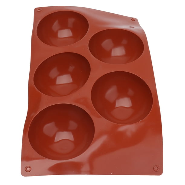 Molde 3D De Silicona Hemisferio, Molde Reutilizable Saludable Fácil De Limpiar Para Hacer Chocolate Para Hacer Pasteles Para Hacer Pasteles