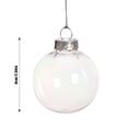 thumbnail image 3 of Hearth & Gear High Transparency Round Party With Hanging Cap For Festive And Event Hanging Wire Star Toothpick Pendant Chandelier Centerpieces for Wedding Table Christmas Centerpiece Garland with, 3 of 7