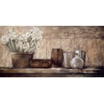 thumbnail image 2 of Thompson, Linda 32x18 White Modern Wood Framed Museum Art Print Titled - Hyacinth on a Sideboard, 2 of 4