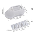 thumbnail image 3 of Giaone Silicone Soap Dish Molds Bathtub Shape Soap Box Mold Resin Soap Tray Mold, 3 of 15