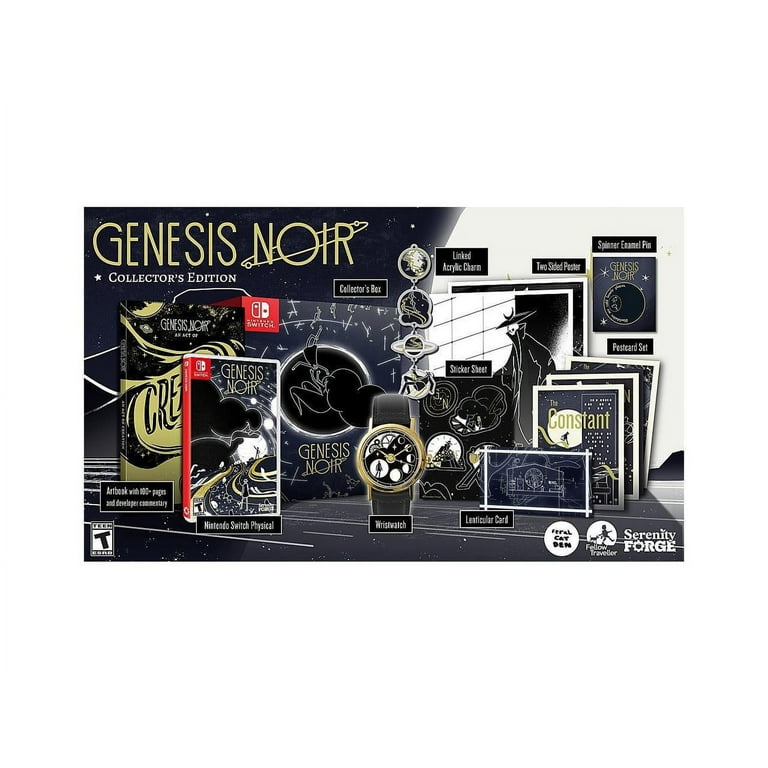Free Shipping! Genesis Noir Collector's Edition, Nintendo