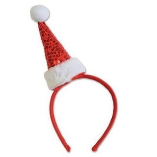 Christmas hat headband hotsell