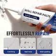 thumbnail image 4 of 2026 New Drywall Patch Repair Kit with Scraper, Wall Mending Agent White Spackle Wall Repair Paste Wall Repair Agent Tile Gap Filler for Holes Cracks Nail Holes, Dents Small Damage, 4 of 7