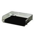 thumbnail image 2 of High-Quality Crystal Clear Styrene Desk Organizer, Easy Assembly Stackable Letter Tray For Large Capacity Letter Size Storage, 2 of 5