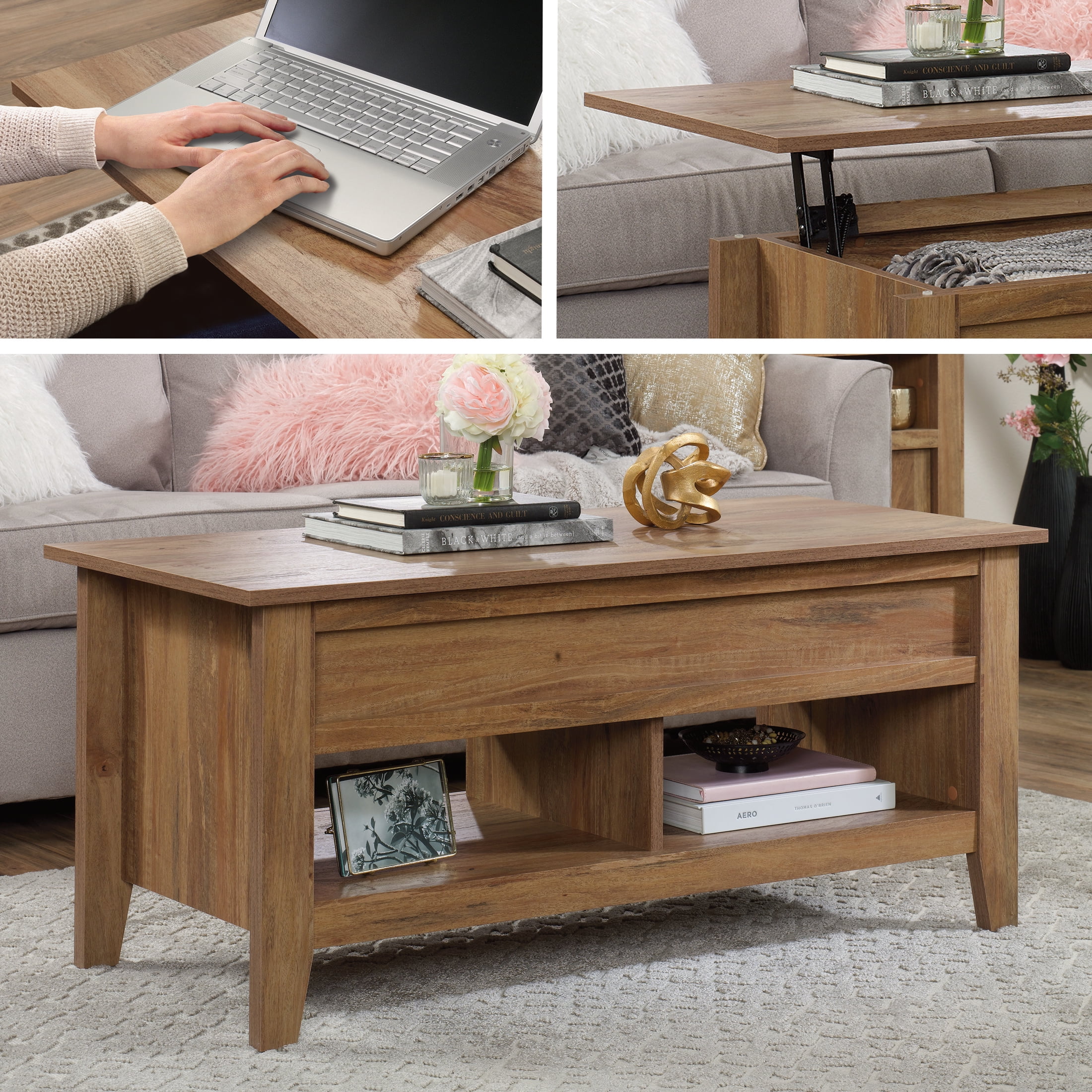 Dakota pass lift top coffee deals table