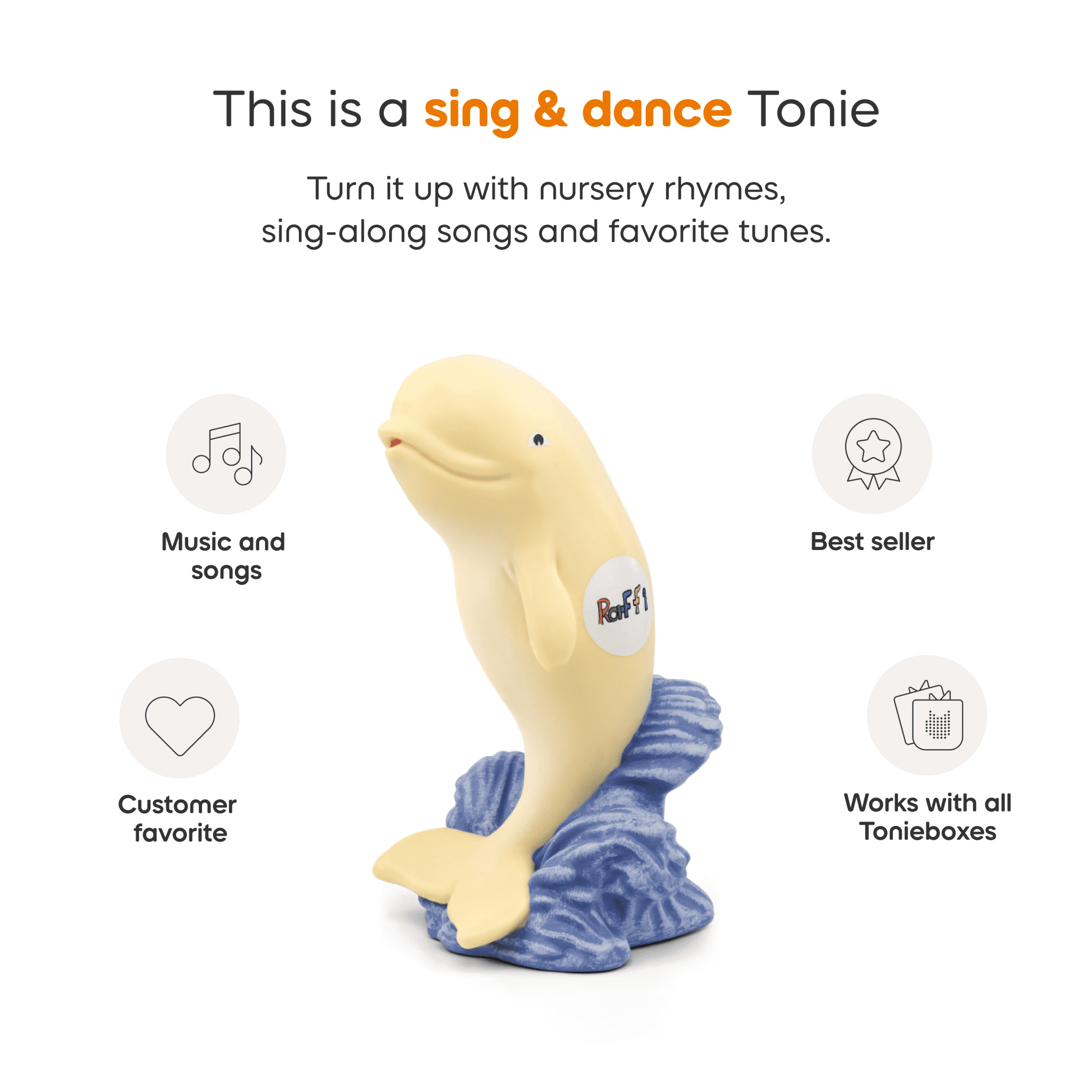 tonies Raffi Audio Toy Figure , Age Group 1+