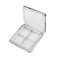 thumbnail image 2 of kusrkot 4 Compartments Plastic Portable Eyeshadow Case Travel Blush Lipstick Powder Tray, 2 of 8