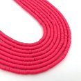 thumbnail image 1 of Cuentas redondas planas de arcilla polimérica para mujer, abalorios espaciadores sueltos para la fabricación de joyas, manualidades de costura, pulsera, collar y pendientes, 6mm, 350 unidades, 1 of 4