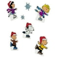 thumbnail image 3 of Northlight 7-Piece Peanuts Characters Ice Skating Christmas Jelz Window Clings, 3 of 5