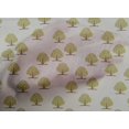 thumbnail image 4 of oneOone Cotton Cambric Light Gray Fabric Floral & Flying Swan Block Quilting Supplies Print Sewing Fabric By The Yard 56 Inch Wide, 4 of 4