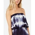thumbnail image 2 of Raviya Women's Tie-Dye Strapless Maxi Dress Swim Cover-Up (M, Blue/White), 2 of 4