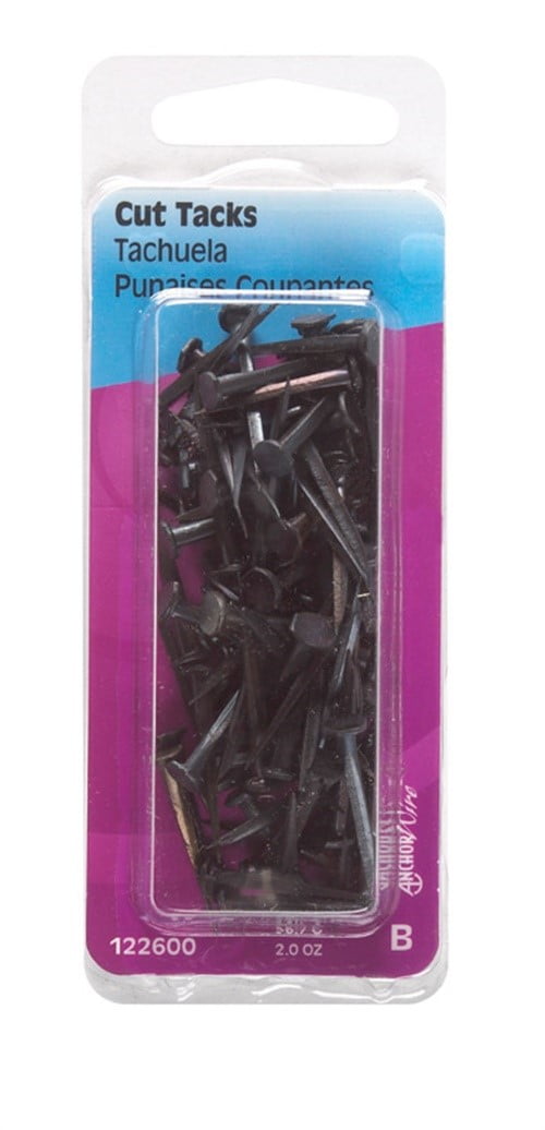 Hillman Carpet Tacks 1 " No. 22 Blue Viewpack 2 Oz Pack of 6